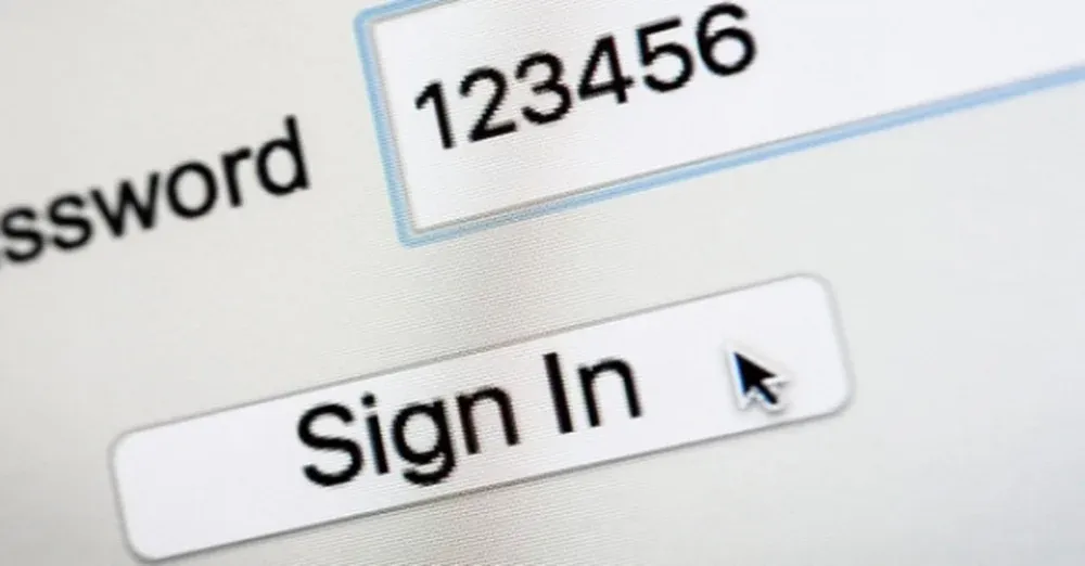 Passwords that should not be used by many people